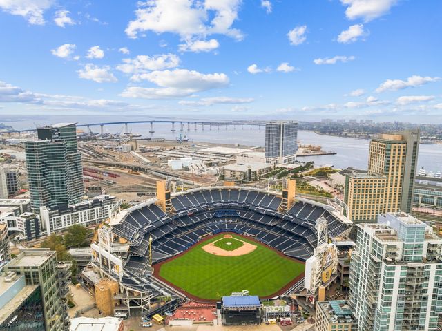 Petco Park and the downtown skyline