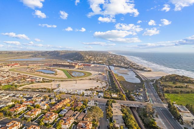 The bluffs above Solana Beach