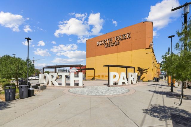 North Park streets from above