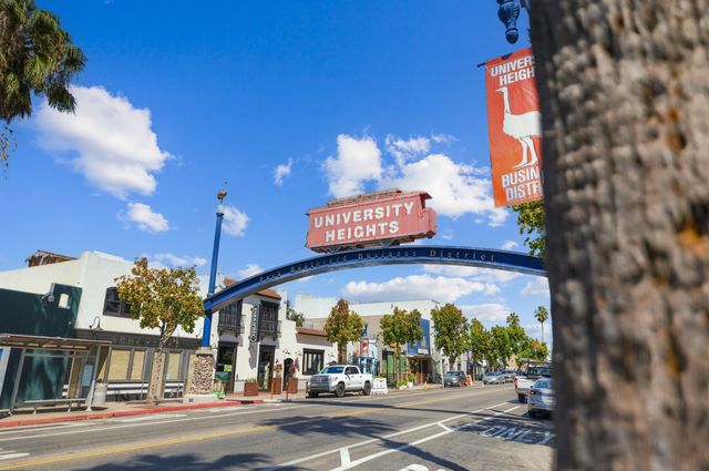 University Heights toward downtown