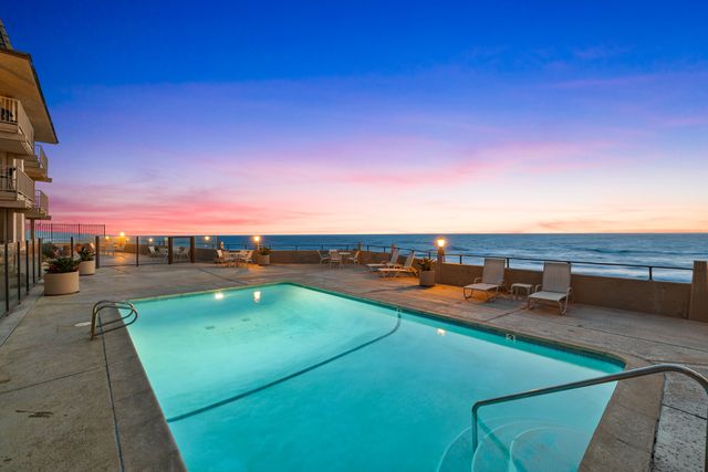 Surf lines below the Beach Club