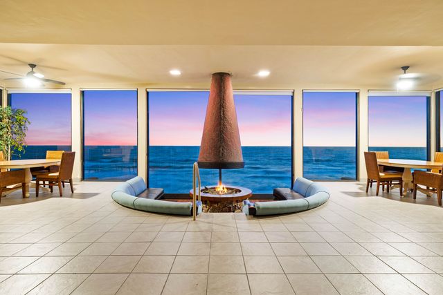 Del Mar Beach Club at golden hour