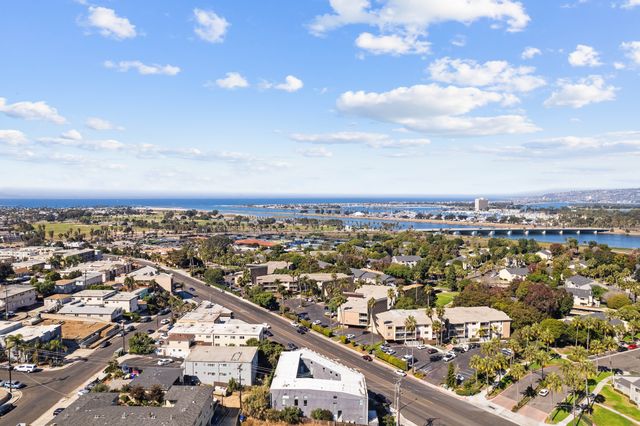 Point Loma Villas and the hillside